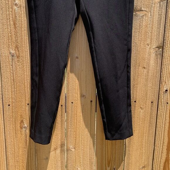 Take 50% OFF- Worthington Classic Black Slim Leg Trousers, Size-4 - Picture 4 of 9